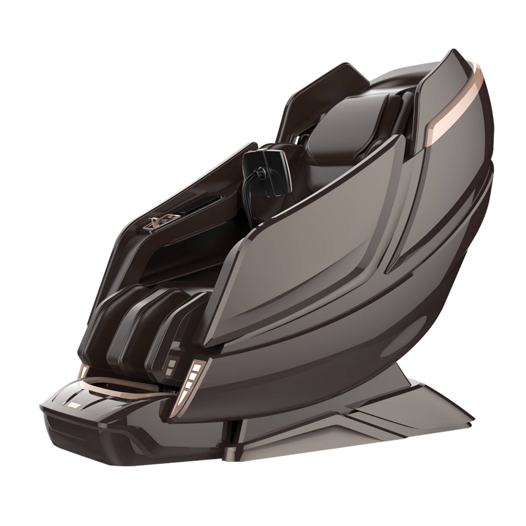 Dios-1288 8D Dual Roller Massage Chair - Brown