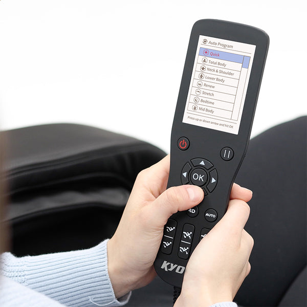Color Menu-Driven Remote with 13 Auto Programs