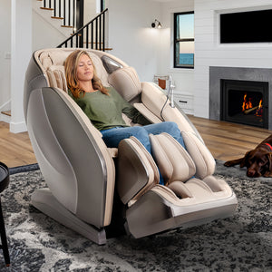 Kyota Hatsumei M900 4D AI Full Body Massage Chair with TrueFit Body Scan, 20 Auto Programs, Foot Reflexology & Voice Control