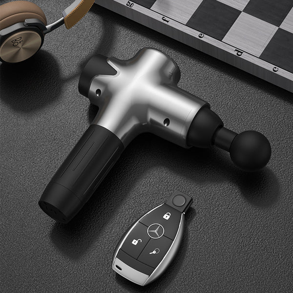 Massage Gun for Muscle Recovery – 5 Speed Brushless Motor, Hot Compress, LED Screen, Low Noise – MuscleMint — alternate view