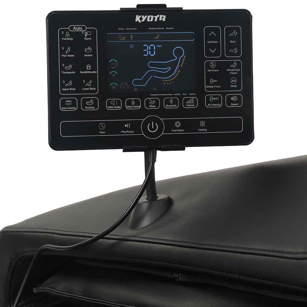 Kyota Zenyu M338 Zero Gravity Full Body Massage Chair with TrueFit Body Scan, Foot Reflexology & Voice Control