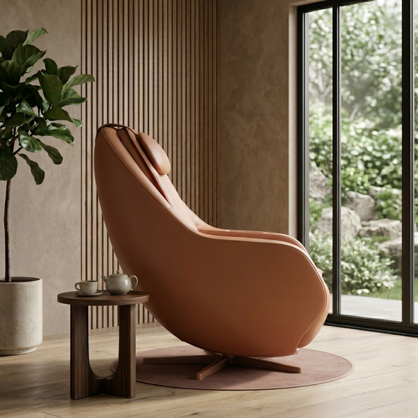 Ceragem M6 Zero Gravity Heated Full Body Massage Chair with 15 Massage Modes, Auto Body Scan & Bluetooth – Brown — alternate view