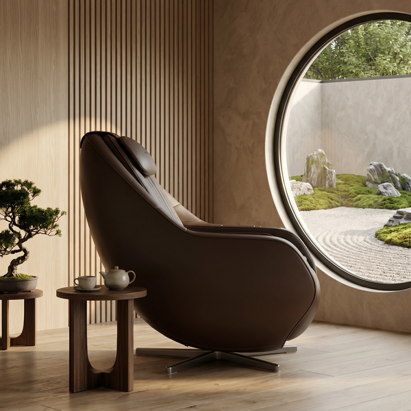 Ceragem M6 Zero Gravity Heated Full Body Massage Chair with 15 Massage Modes, Auto Body Scan & Bluetooth – Espresso — alternate view