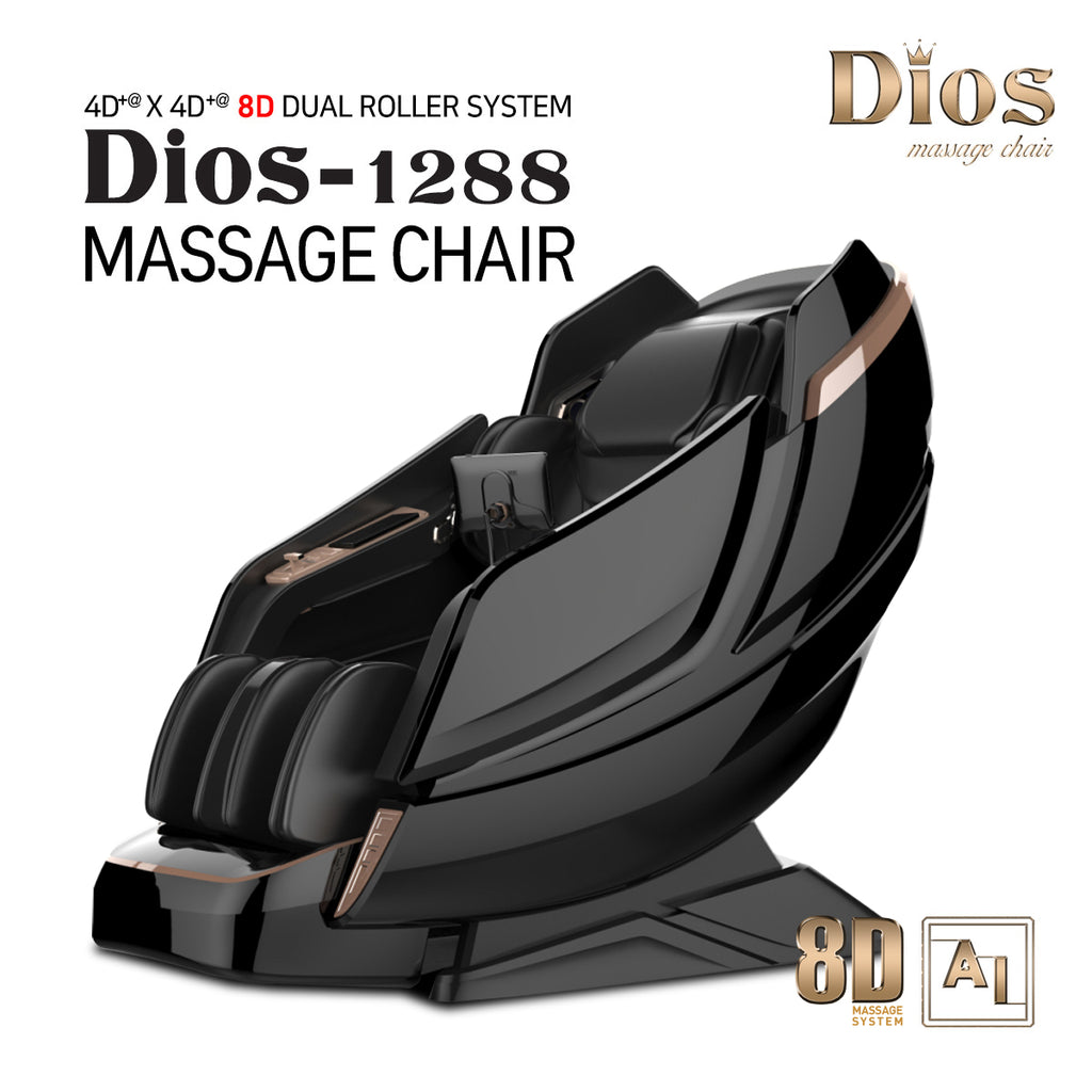 Dios-1288 8D Dual Roller Massage Chair