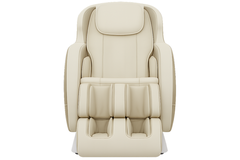 Dios 6800 6D+ Dual Air-Tech Massage Chair - Beige - Upright Position