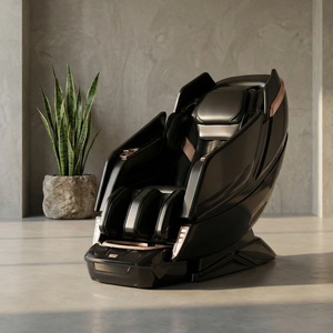 Kahuna Dios 1288 SL Track Zero Gravity 8D Dual Roller Full Body Massage Chair with, Heat Therapy & Voice Control – Black