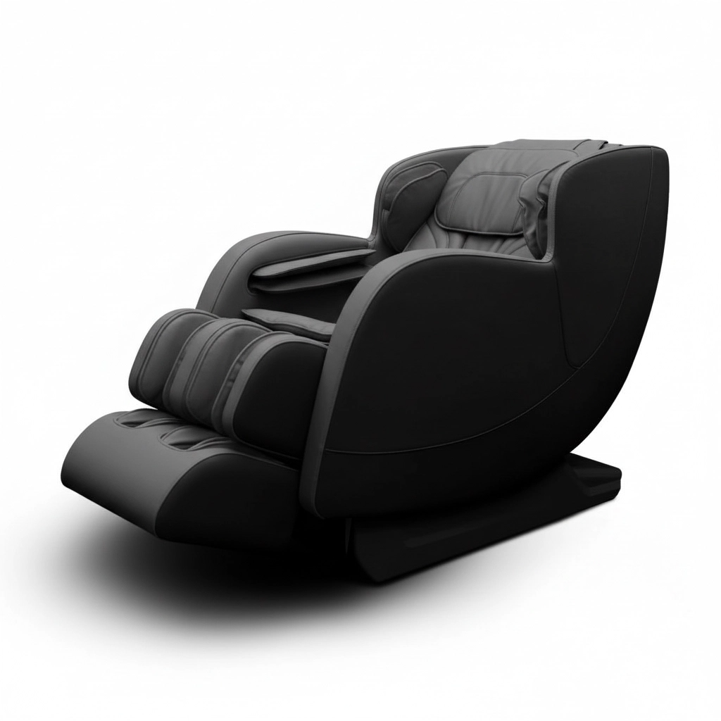 Kahuna Dios 6800 6D+ SL-Track Zero Gravity Full Body Massage Chair with, Heat, Voice Control & Wireless Charging – Black
