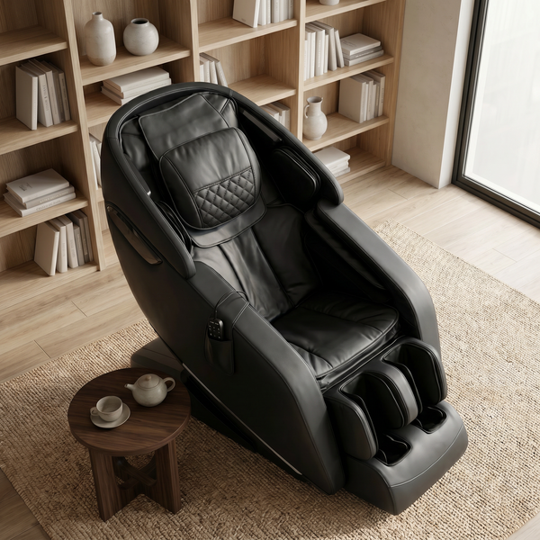 Kyota Genki M380 4-Node L Track Zero Gravity Full Body Massage Chair with Foot Reflexology, MyMassage Memory & Voice Control — alternate view