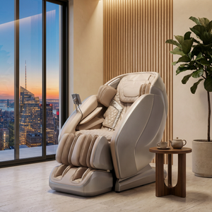 Kyota Hatsumei M900 4D AI Full Body Massage Chair with TrueFit Body Scan, 20 Auto Programs, Foot Reflexology & Voice Control