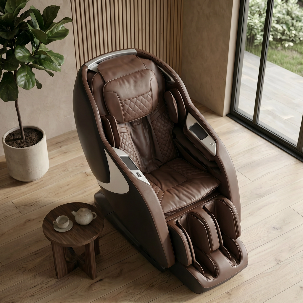 Kyota Joubu M880 L Track Zero Gravity 4D Full Body Massage Chair with 24 Auto Programs, Tuina Calf Massage & Wireless Charging