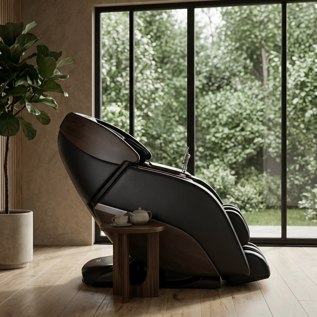 Kyota Nokori M980 Syner-D Full Body Massage Chair with Flex-Track, Spinal Decompression, Calf Kneading & Foot Reflexology