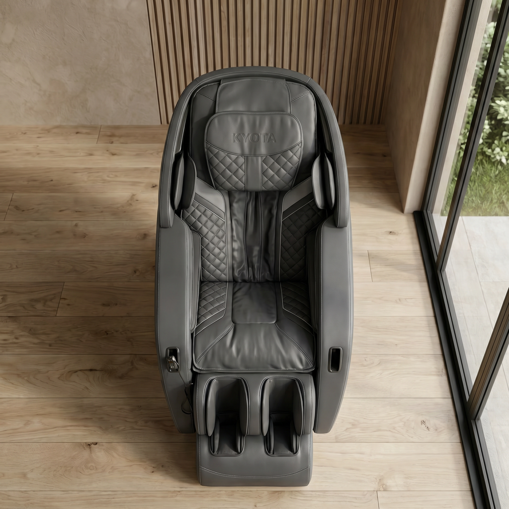 Kyota Yugana M780 4D Zero Gravity Full Body Massage Chair with Lumbar Heat, Foot Reflexology & MyMassage Memory Programs