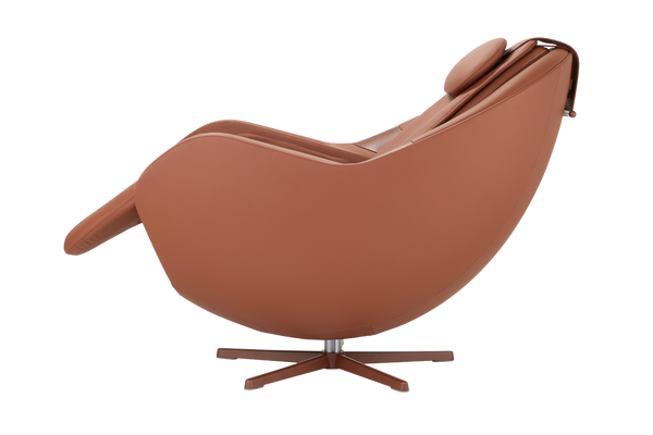 Ceragem M6 Massage Chair - Brown - Reclined Position
