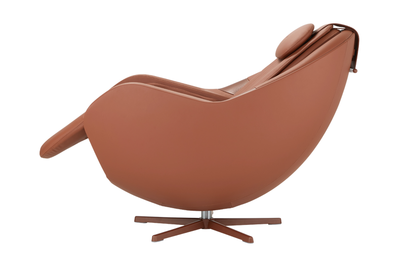 Ceragem M6 Massage Chair - Brown - Reclined Position