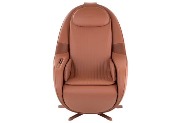 Ceragem M6 Massage Chair - Brown - Upright Position