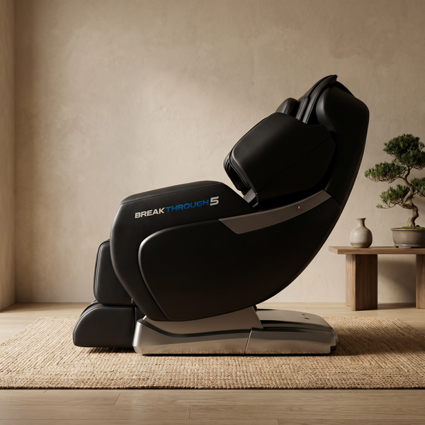Medical Breakthrough 5 V2 Massage Chair - Black — alternate view