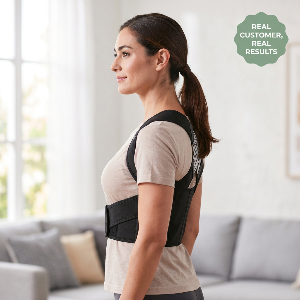Posture Corrector Brace for Men & Women – Breathable Nylon – Pure Comfort Chairs