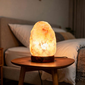 USB Powered with Color Changing Remote Control – Wood Base, Warm Ambient Light – Aura & Ash