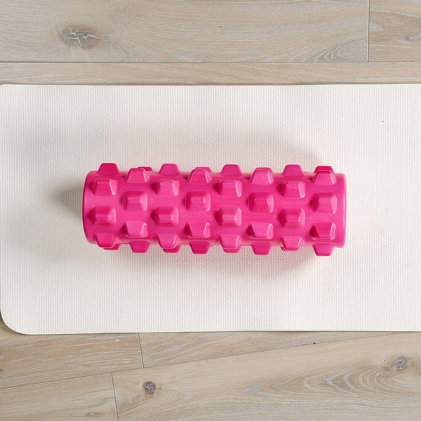 Textured Foam Roller for Muscle Recovery & Deep Tissue Massage – Compact Hollow Core  – MuscleMint — alternate view