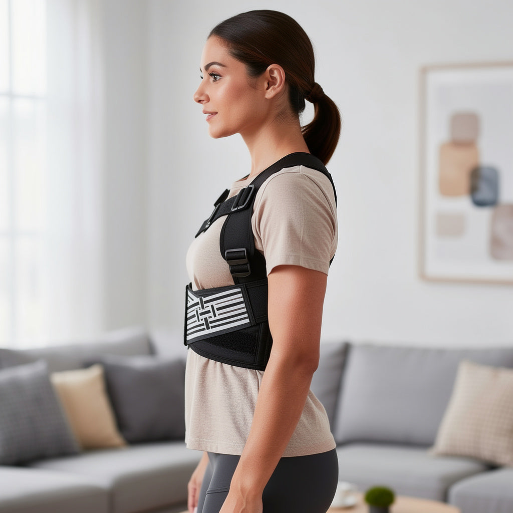 Posture Corrector Brace for Men & Women – Breathable Nylon – Pure Comfort Chairs